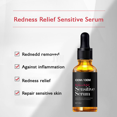 Oem Private Label Biologisch anti-roodheid serum voor het verminderen van roodheid gezichtsserum