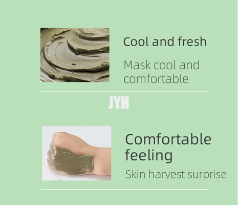 Reinigend Antiacne Gezichtsclay mask face mung bean die Groen Masker zuiveren