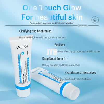 50G Hyaluronic Zure Gezichtsroom Anti het Verouderen Rinkles Room van de Verwijderingsvochtinbrengende crème