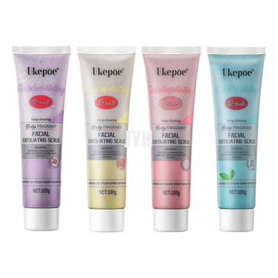 100g Sugar Whipped Organic Facial Scrub Exfolianting die Lichaam witten schrobt