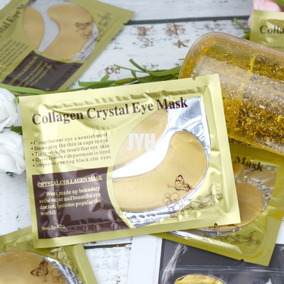 ODM 24k herstelt het Gouden van het de Schoonheidscollageen van het Oogmasker Gel Maskss Blad voor Puffiness