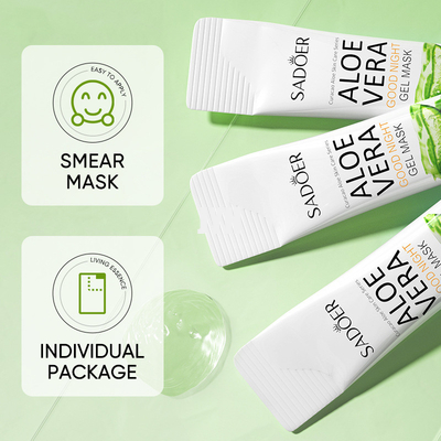 Blad Koreaan die van het schoonheids het Gezichtsmasker Bevochtigend Aloë Vera Skin Care Mask witten