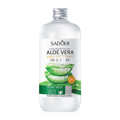 500ml natuurlijke van de de Huidzorg van Aloëvera gel toner essence face Gezichtstoner