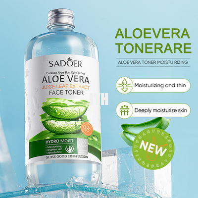 500ml natuurlijke van de de Huidzorg van Aloëvera gel toner essence face Gezichtstoner