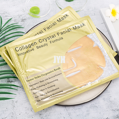 Zeewier Collageen Crystal Organic 24K Gold Plate Gezichtsmasker Anti Wrinkle