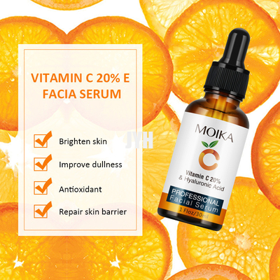 30 ml Vitamine C gezichtsverhelderend serum met hyaluronzuur