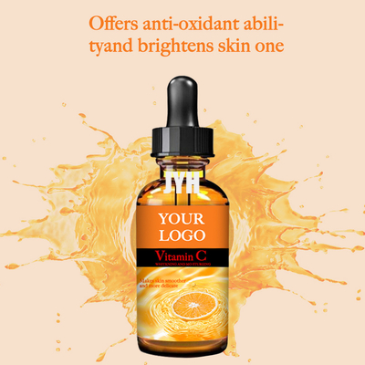 MSDS OEM huidverzorgingsproducten Anti-aging Vitamine C Gezichtsserum met hyaluronzuur