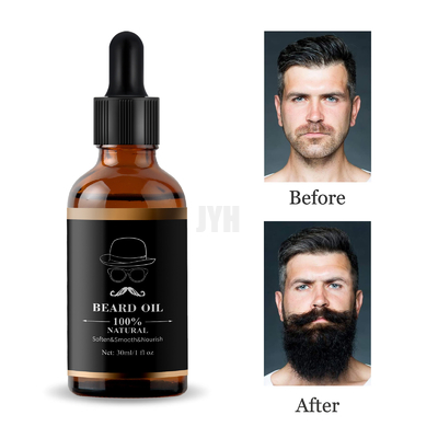 30 ml OEM huidverzorgingsproducten Baardgroei Verzorging Moisturizing Repair Mensenbaard olie