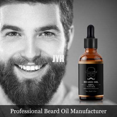 30 ml OEM huidverzorgingsproducten Baardgroei Verzorging Moisturizing Repair Mensenbaard olie