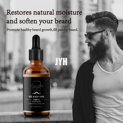 100% natuurlijke versterkt baardgroei conditioner olie met organische arganolie